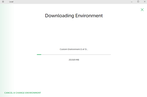 downloading setup